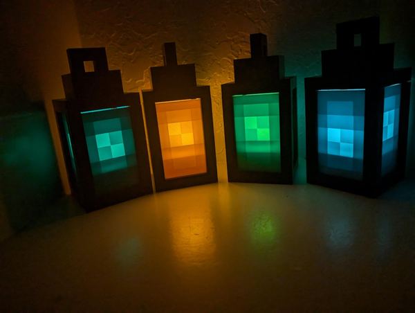 Light-up lanterns