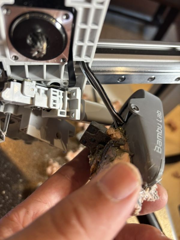 Peeling the blob away from the toolhead
